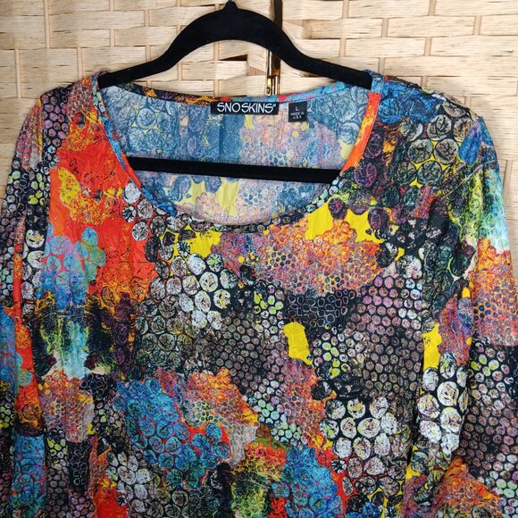 Snoskins Crinkle Ballet Blouse in Beebop Large - Picture 6 of 8